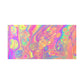 Bespattered Facade Fluid Art Abstract Painting Stretched Matte Canvas Art Prints | Multiple Sizes