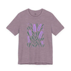 Lavendar Bella Canvas Unisex Jersey Short Sleeve Tee