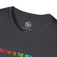 Bespattered Facade Rainbow is the New Black Unisex Softstyle T-Shirt