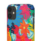 Bespattered Facade Bold Florals Snap Case