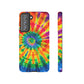 Bespattered Facade Rainbow Tie Dye Tough Case