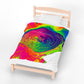 Bespattered Facade Tasty Neons Velveteen Plush Blanket | 3 Sizes