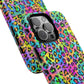 Bespattered Facade Candy Coated Neon Leopard Tough Case
