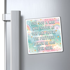 Bespattered Facade "The Perfect Man" Refrigerator Magnet