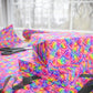 Bespattered Facade Rainbow Hearts Wrapping Paper | Three Sizes | Glossy or Matte