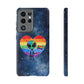 Bespattered Facade Rainbow Extraterrestrial Pride Tough Case