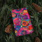 Bespattered Facade Colorful Circles Wrapping Paper | Three Sizes | Glossy or Matte