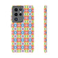 Bespattered Facade Geometric Rainbow Mosaic Tough Case