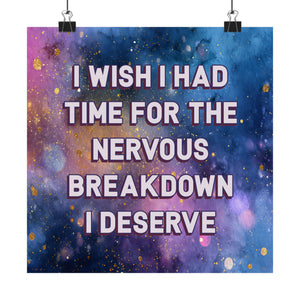 Bespattered Facade "Break Time" Giclée Archival Matte Paper Prints