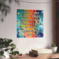 Bespattered Facade Tuesdays Can Go Fuck Themselves Rainbow Giclée Archival Matte Paper Prints