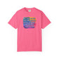 Bespattered Facade "Cause a Scene" Colorful Premium Unisex Comfort Colors Garment Dyed 100% Cotton T-Shirt