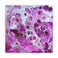 Bespattered Facade Fluid Art Abstract Painting Stretched Matte Canvas Art Prints | Multiple Sizes