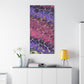 Bespattered Facade Fluid Art Abstract Painting Stretched Matte Canvas Art Prints | Multiple Sizes