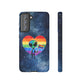 Bespattered Facade Rainbow Extraterrestrial Pride Tough Case