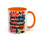 "Come with Me and You'll See..." Rainbow Flowers Mug | Eight Colors | 11oz or 15oz