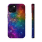 Bespattered Facade Rainbow Universe Impact-Resistant Case