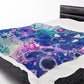 Bespattered Facade Galaxy Velveteen Plush Blanket | 3 Sizes