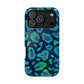 Bespattered Facade Emerald Leopard Impact-Resistant Case