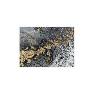 Bespattered Facade You're Golden Postcards (no envelopes) | Sets of 10, 30, or 50