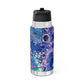 Bespattered Facade Galaxy Insulated Gator Flip-Top Stainless-Steel Tumbler 32oz