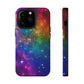Bespattered Facade Rainbow Universe Impact-Resistant Case