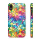 Bespattered Facade Rainbow Mosaic Snap Case