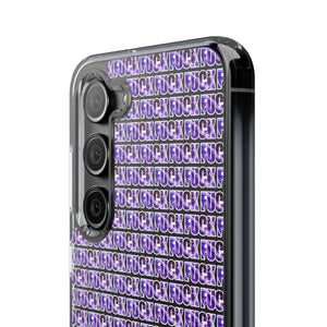 Bespattered Facade Everyone's Favorite Word Purple Haze Clear Case