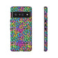 Bespattered Facade Candy Coated Neon Leopard Tough Case
