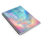 Bespattered Facade Rainbow "Vibes" Spiral Notebook - Lined Pages