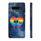 Bespattered Facade Rainbow Extraterrestrial Pride Tough Case