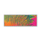 Bespattered Facade Neon Puddle Framed Canvas Art Print | 3 Frame Colors | Multiple Sizes