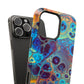 Bespattered Facade Intergalactic Rainbow Impact-Resistant Case