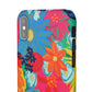 Bespattered Facade Bold Florals Snap Case
