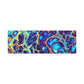 Bespattered Facade Fluid Art Abstract Painting Stretched Matte Canvas Art Prints | Multiple Sizes