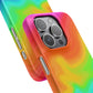 Bespattered Facade Rainbow Heat Map Snap Case