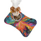 Bespattered Facade Colorful Paint Bloom Pet Feeding Mats (3 Shapes)