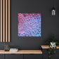 Bespattered Facade Resin Petri Macro Photograph Stretched Matte Canvas Art Prints | Multiple Sizes