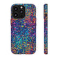 Bespattered Facade Party Time Rainbow Confetti Dots Tough Case