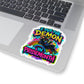 Sticker - 'I Put the Demon in Pride Month' Graffiti Style