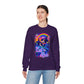 Bespattered Facade Whimsical "Eat the Rich" Orcas Unisex Heavy Blend™ Crewneck Sweatshirt