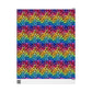 Bespattered Facade Rainbow Watercolor Leopard Wrapping Paper | Three Sizes | Glossy or Matte