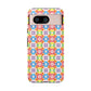 Bespattered Facade Geometric Rainbow Mosaic Tough Case