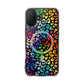 Bespattered Facade Rainbow Paint Splatter Leopard MagSafe Clear Impact Cases