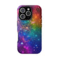 Bespattered Facade Rainbow Universe Impact-Resistant Case