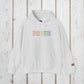 Bespattered Facade Proud Rainbow LGBTQ+ Pride Embroidered Unisex Heavy Blend™ Hooded Sweatshirt