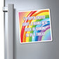 Bespattered Facade "Hanging on by a Thread" Refrigerator Magnet