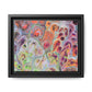 Bespattered Facade Dragon Scales Framed Canvas Art Print | 3 Frame Colors | Multiple Sizes