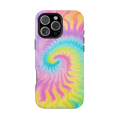 Bespattered Facade Pastel Rainbow Tie Dye MagSafe Tough Case