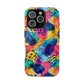 Bespattered Facade Colorful Abstract Pattern Impact-Resistant Case