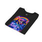 Bespattered Facade Rainbow Eat the Rich Colorful Retro Orcas Youth Short Sleeve Tee